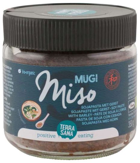 Pasta de Soja Mugi Miso não pasteurizada com isco Pasta de Soja Mugi Miso não pasteurizada com isco