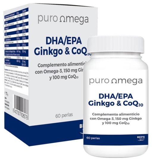 Dha Epa Ginkgo & CoQ10 60 beads Dha Epa Ginkgo & CoQ10 60 beads