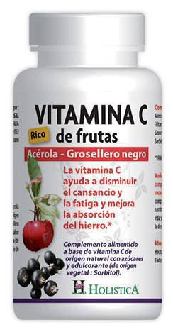 Vitamina C Fruta 60 Comprimidos Vitamina C Fruta 60 Comprimidos