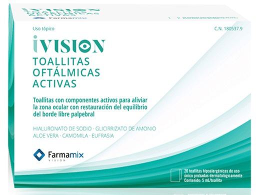 Toalhetes com visão activa 20 uds Toalhetes com visão activa 20 uds