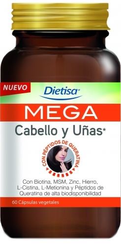 Mega Hair and Nails 60 Vcaps Mega Hair and Nails 60 Vcaps