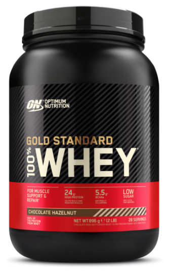 Gold Standard 100% Whey Chocolate Avelã 896 g