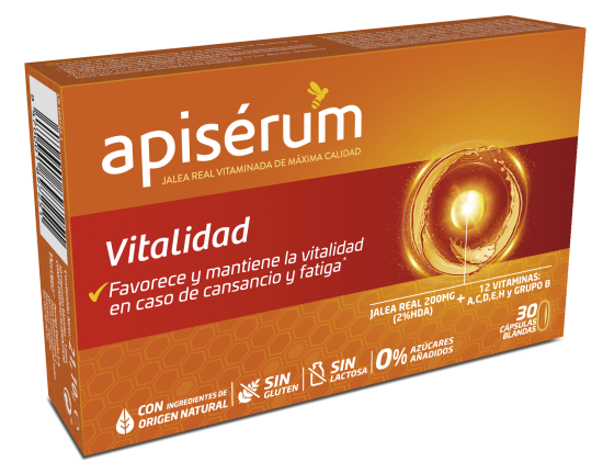 Apiserum Vitality 30 cápsulas Apiserum Vitality 30 cápsulas