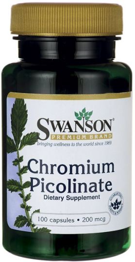Chromium Picolinate 200 mg 100 Cápsulas Chromium Picolinate 200 mg 100 Cápsulas