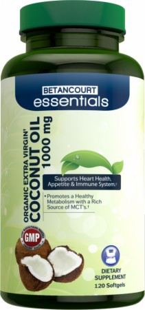 Óleo de coco 1000 mg 120 cápsulas Óleo de coco 1000 mg 120 cápsulas