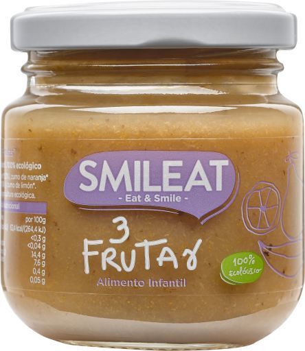 Tarrito de Três Frutas Orgânicas (130g) Tarrito de Três Frutas Orgânicas (130g)