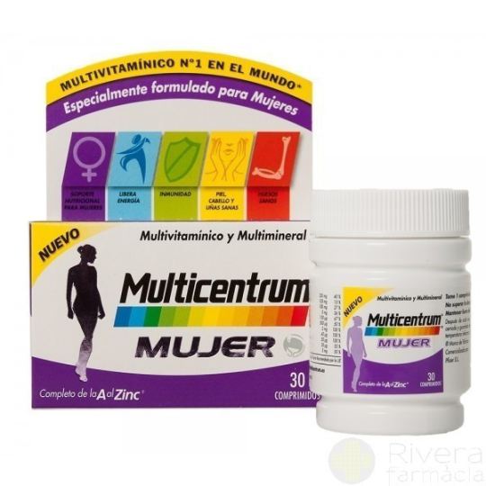 Multicentrum Feminino 30 Comp. Multicentrum Feminino 30 Comp.