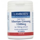 Ginseng Siberiano 1.500 mg 60 Comprimidos Ginseng Siberiano 1.500 mg 60 Comprimidos