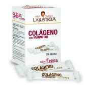 Colágeno com Magnésio sabor a Morango 20 comprimidos Colágeno com Magnésio sabor a Morango 20 comprimidos