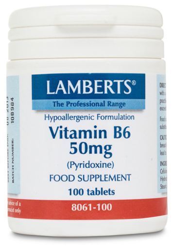 Vitamina B6 50 Mg. 100 Comp. Vitamina B6 50 Mg. 100 Comp.