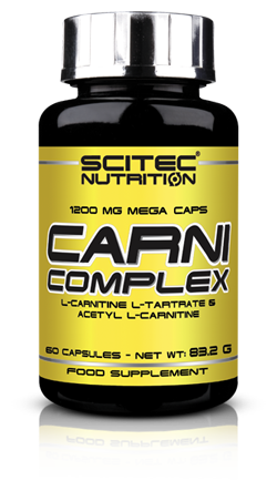 Scitec Nutrition Complexo de Carni 60 C&aacute;psulas
