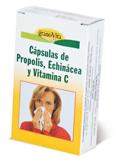 Granovita Cap. Pr&oacute;polis Echinacea + C + 75Ca
