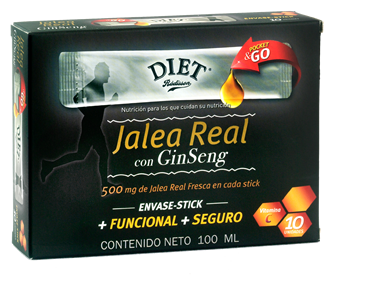 Diet R&aacute;disson Ginseng Gel&eacute;ia Real
