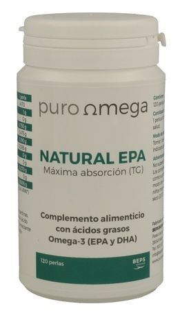 Natural Epa Alta Concentração 120 Pérolas Natural Epa Alta Concentração 120 Pérolas
