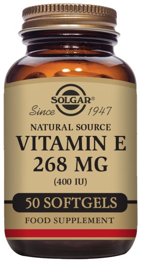 Vitamina E 400 ui 268 mg Cápsulas Vitamina E 400 ui 268 mg Cápsulas