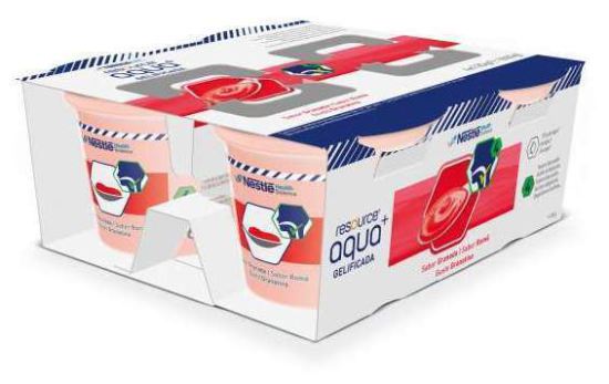 Aqua+Gelified Livre de A&ccedil;&uacute;car 4 tubos 125 g