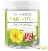 Mar-Vitoil Evening Primrose Oil 400+100 Cápsulas gratuitas x 500 mg Mar-Vitoil Evening Primrose Oil 400+100 Cápsulas gratuitas x 500 mg
