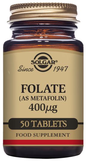 Folato 400 mcg 50 comprimidos Folato 400 mcg 50 comprimidos