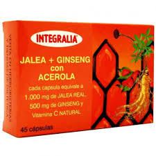 Geléia Real + Ginseng Com Acerola 45Cap. Geléia Real + Ginseng Com Acerola 45Cap.