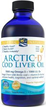 Óleo de fígado de bacalhau do Ártico-D 237 ml