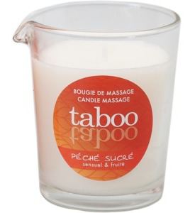 Massagem Vela Taboo She peche sucre Nectarina 60 gr