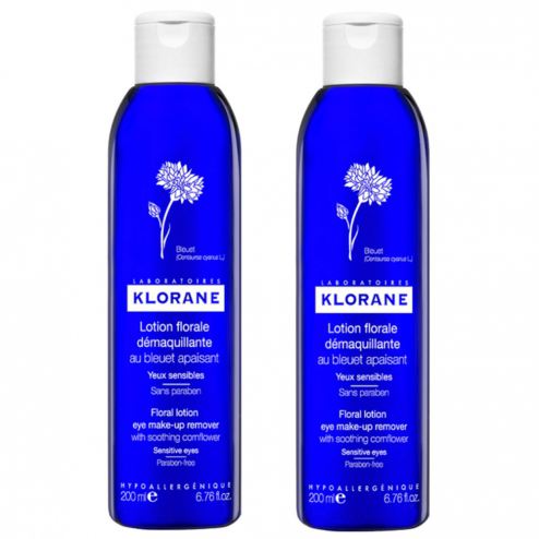 Loção de limpeza de olhos floral 2x200 ml Loção de limpeza de olhos floral 2x200 ml