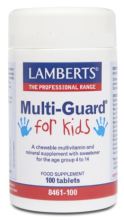 MultiGuard Vitaminas e Minerais para Crianças Mastigáveis 100 comp