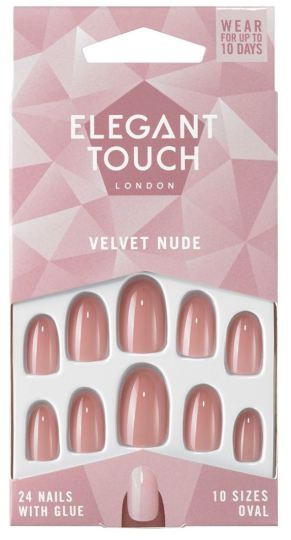 Velvet Nude False Nails 24 unidades Velvet Nude False Nails 24 unidades