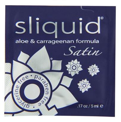 H2O Naturals Satin 630 almofada de lubrificante 5 ml