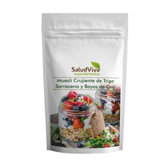 Salud Viva Muesli crocante de trigo sarraceno Goji bagas 300 gr