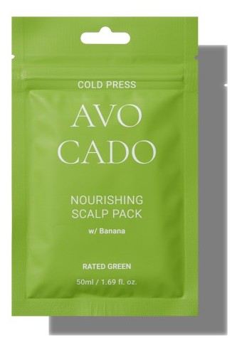 Cold Press Abacate Nutritivo para couro cabeludo