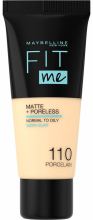 Fit Me Matte + Poreless Base de Maquillaje 30 ml