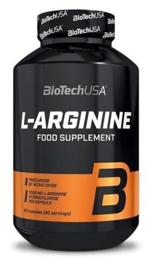 BiotechUSA L-Arginina 90 mega c&aacute;psulas