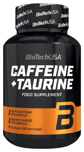 Cafeína e Taurina 60 cápsulas Cafeína e Taurina 60 cápsulas