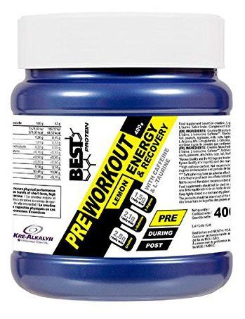 Best Protein Pr&eacute; treino 400 gr