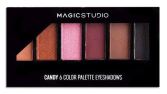 Paleta de sombras com 6 tons de Magic Studio Candy