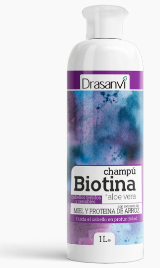 Drasanvi Shampoo de Biotina e Aloe Vera Cabelos tingidos e sens&iacute;veis