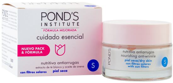 Cuidado Esencial Crema Facial Nutritiva Antiarrugas 50 ml