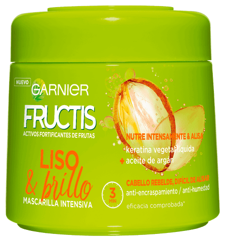 Máscara Fructis Smooth Hydra 300 ml